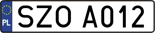 SZOA012