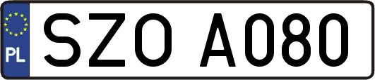 SZOA080