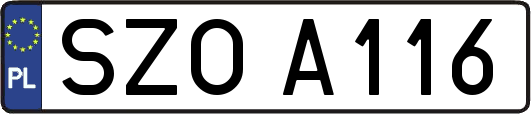 SZOA116