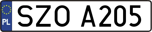 SZOA205