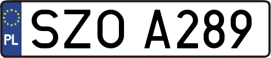 SZOA289