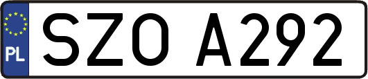 SZOA292