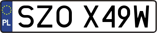 SZOX49W