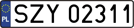 SZY02311
