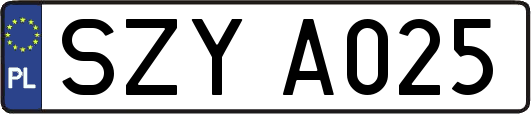 SZYA025