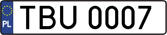 TBU0007