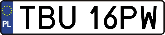 TBU16PW