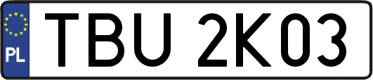 TBU2K03