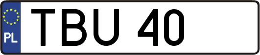 TBU40