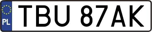 TBU87AK