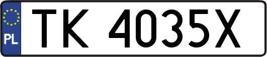 TK4035X