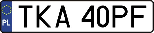 TKA40PF