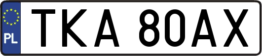 TKA80AX