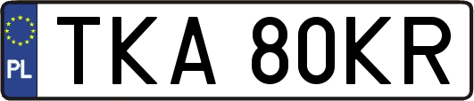 TKA80KR
