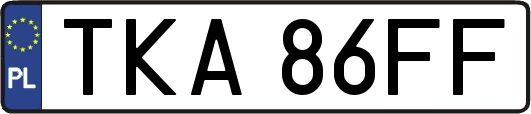 TKA86FF