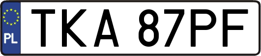 TKA87PF