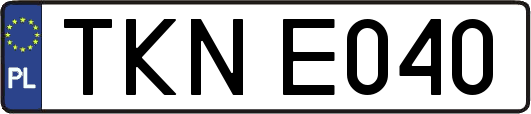TKNE040