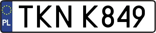TKNK849