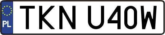 TKNU40W