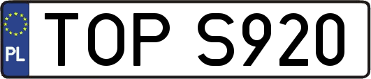 TOPS920