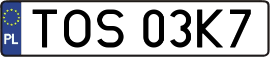 TOS03K7