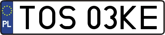 TOS03KE