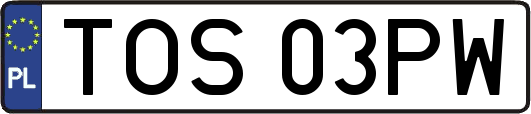 TOS03PW