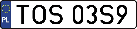 TOS03S9
