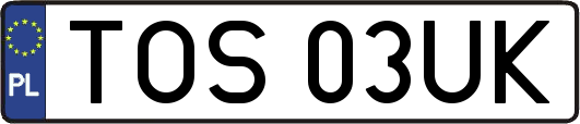 TOS03UK