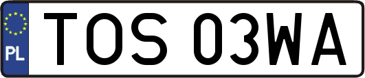 TOS03WA