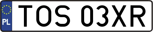 TOS03XR