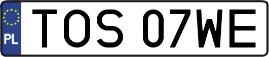 TOS07WE