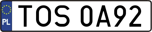 TOS0A92