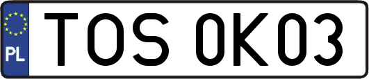 TOS0K03