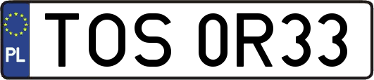 TOS0R33