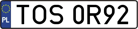 TOS0R92