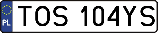 TOS104YS