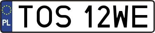TOS12WE