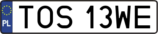 TOS13WE