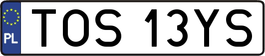 TOS13YS