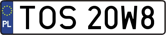 TOS20W8