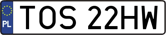TOS22HW