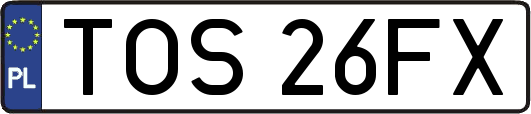 TOS26FX