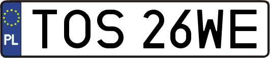 TOS26WE