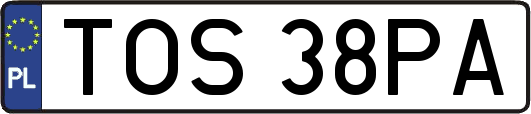 TOS38PA