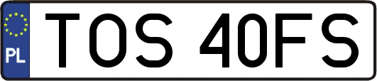 TOS40FS