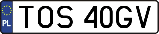 TOS40GV