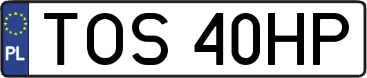 TOS40HP
