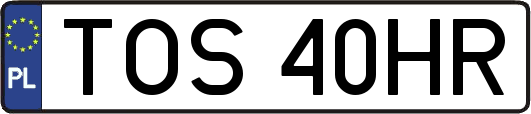 TOS40HR