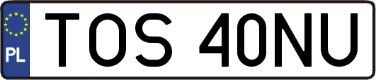 TOS40NU